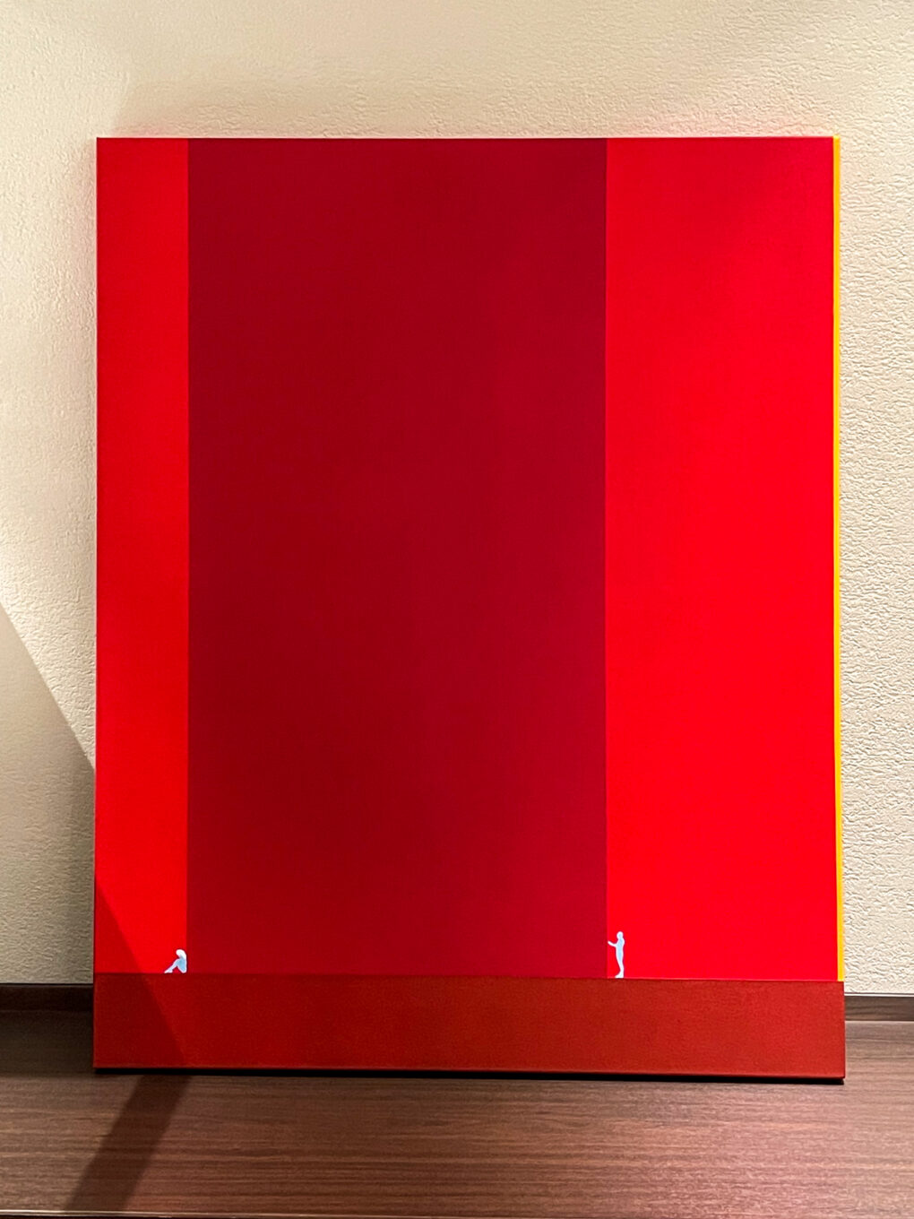 Wall - acrylic on canvas 80x100cm