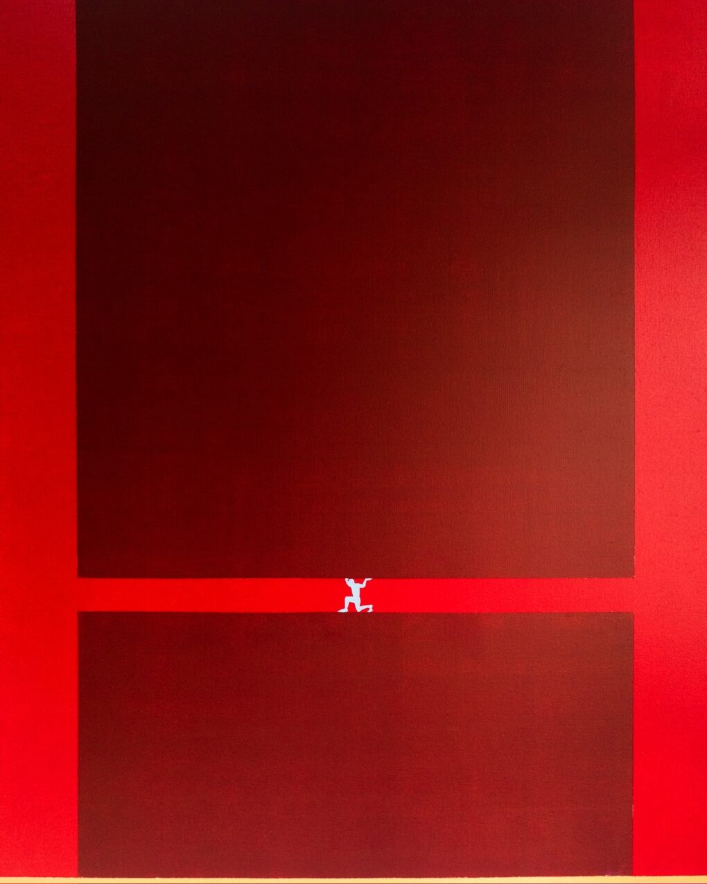 Bearing - acrylic on canvas 80x100cm