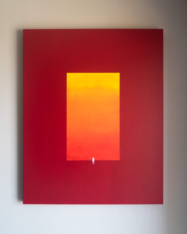 Fine art painting, original painting, Thireq Pecko