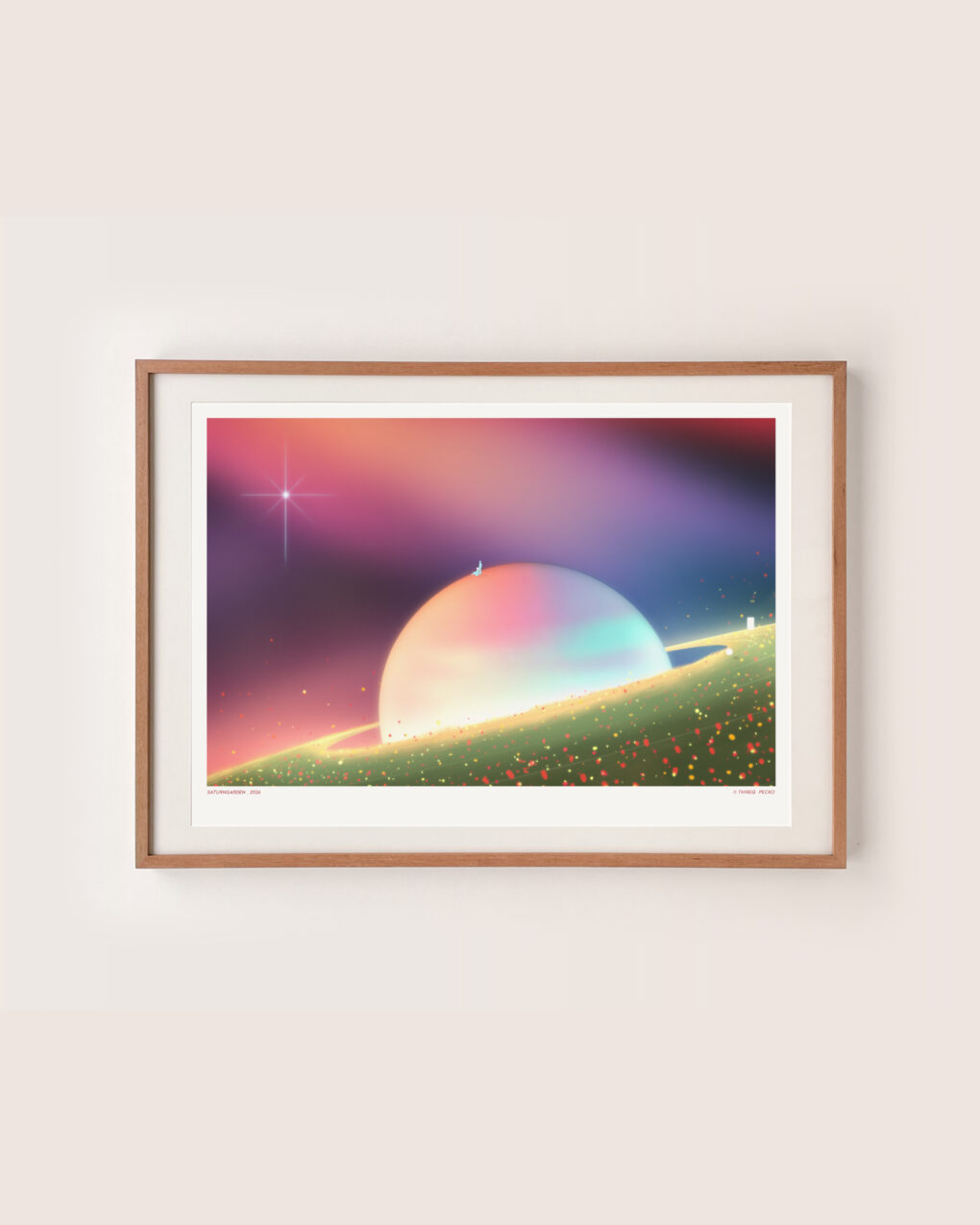 Saturngarden - limited edition of 25 (A2)