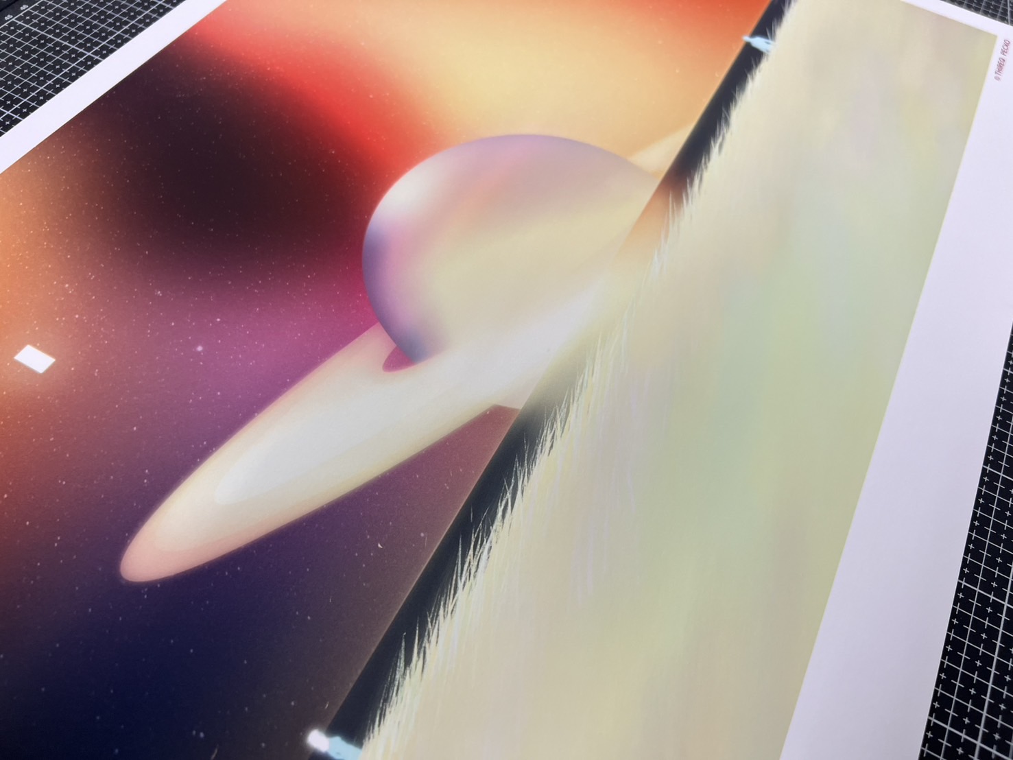 Saturnilfe - limited edition of 25 (A2) - Image 4