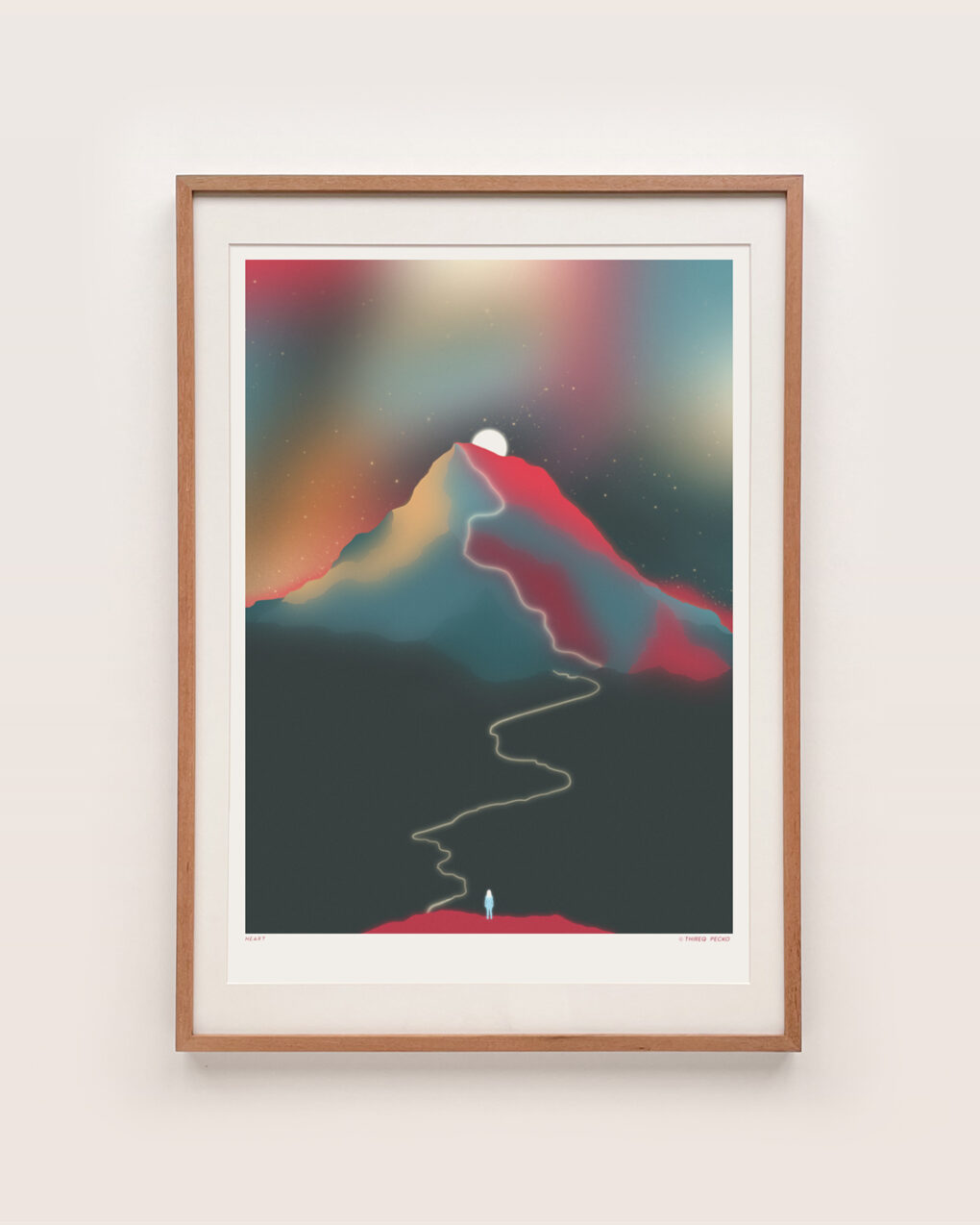 Heart - limited edition of 25 (A3 / A2)